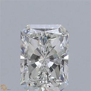 Picture of Natural Diamond 0.40 Carats, Radiant with  Cut, H Color, VS2 Clarity and Certified by GIA
