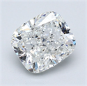 Diamante Natural 1.51 quilates, Del cojín , Color G, claridad VS2 y certificado GIA