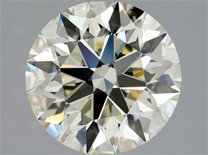 Picture of Natural Diamond 2.18 Carats, Round with Excellent Cut, M Color, VVS2 Clarity and Certified by HRD