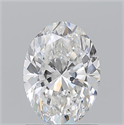 Natural Diamond 1.30 Carats, Oval with  Cut, E Color, VS2 Clarity and Certified by GIA