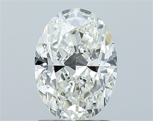 Picture of Natural Diamond 1.50 Carats, Oval with  Cut, I Color, VS2 Clarity and Certified by GIA