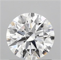 Lab Grown Diamond 1.06 Carats, Round with Ideal Cut, D Color, VVS1 Clarity and Certified by IGI