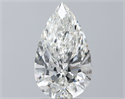 Diamante Natural 2.50 quilates, De pera , Color H, claridad SI1 y certificado GIA