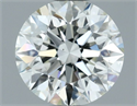Natural Diamond 0.70 Carats, Round with Excellent Cut, G Color, VS1 Clarity and Certified by IGI