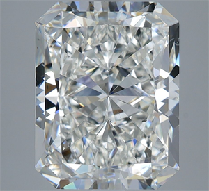 Picture of Natural Diamond 5.01 Carats, Radiant with  Cut, G Color, SI1 Clarity and Certified by GIA