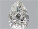 Diamante Natural 0.72 quilates, De pera , Color I, claridad VVS2 y certificado GIA