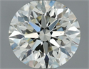 Natural Diamond 0.70 Carats, Round with Very Good Cut, J Color, VS1 Clarity and Certified by IGI