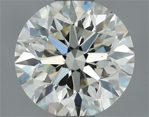 Picture of Natural Diamond 0.70 Carats, Round with Very Good Cut, J Color, VS1 Clarity and Certified by IGI