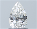 Natural Diamond 0.53 Carats, Pear with  Cut, F Color, VS1 Clarity and Certified by GIA