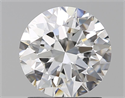 Diamante Natural 1.54 quilates, Redondo , Color H, claridad VVS2 y certificado GIA