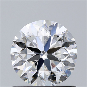 Picture of Natural Diamond 0.95 Carats, Round with Very Good Cut, G Color, SI1 Clarity and Certified by GIA