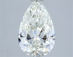 Picture of Natural Diamond 2.12 Carats, Pear with  Cut, I Color, SI2 Clarity and Certified by IGI
