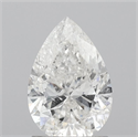 Diamante Natural 1.54 quilates, De pera , Color F, claridad I1 y certificado IGI