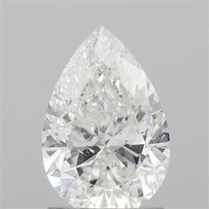 Foto Diamante Natural 1.54 quilates, De pera , Color F, claridad I1 y certificado IGI de