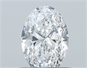 Diamante Natural 0.43 quilates, Ovalado , Color D, claridad VVS2 y certificado GIA