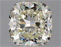 Natural Diamond 1.01 Carats, Cushion with  Cut, M Color, SI2 Clarity and Certified by GIA