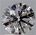Natural Diamond 0.90 Carats, Round with Excellent Cut, G Color, SI2 Clarity and Certified by GIA