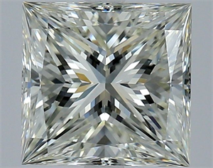 Foto Diamante Natural 3.00 quilates, Princesa , Color K, claridad VS2 y certificado GIA de