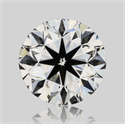 Natural Diamond 0.90 Carats, Round with Very Good Cut, I Color, VS2 Clarity and Certified by GIA