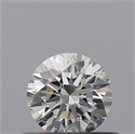 Diamante Natural 0.40 quilates, Redondo , Color G, claridad IF y certificado GIA