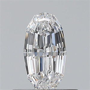 Foto Diamante Natural 0.50 quilates, Ovalado , Color D, claridad VS1 y certificado GIA de