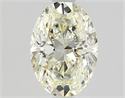 Diamante Natural 1.01 quilates, Ovalado , Color L, claridad VVS1 y certificado GIA