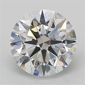 Picture of Lab Grown Diamond 2.01 Carats, Round with Ideal Cut, D Color, VS1 Clarity and Certified by IGI