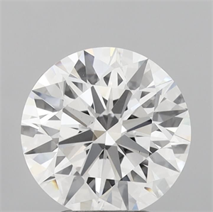 Picture of Lab Grown Diamond 3.10 Carats, Round with Ideal Cut, E Color, VS1 Clarity and Certified by IGI