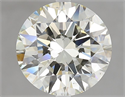 Diamante Natural 3.50 quilates, Redondo , Color L, claridad SI1 y certificado GIA
