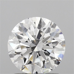 Picture of Lab Grown Diamond 1.20 Carats, Round with Ideal Cut, D Color, VVS2 Clarity and Certified by IGI