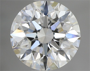 Picture of Natural Diamond 0.90 Carats, Round with Excellent Cut, H Color, VS1 Clarity and Certified by GIA