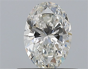Foto Diamante Natural 0.50 quilates, Ovalado , Color G, claridad VVS1 y certificado GIA de