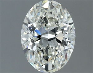 Picture of Natural Diamond 0.90 Carats, Oval with  Cut, H Color, VS1 Clarity and Certified by IGI