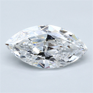 Foto Diamante Natural 3.10 quilates, marqués , Color D, claridad VS2 y certificado GIA de