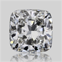 Natural Diamond 0.42 Carats, Cushion with  Cut, F Color, VVS1 Clarity and Certified by GIA