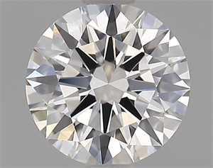 Picture of Lab Grown Diamond 1.11 Carats, Round with Ideal Cut, F Color, VVS2 Clarity and Certified by IGI