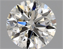 Diamante Natural 0.85 quilates, Redondo , Color I, claridad VVS2 y certificado GIA