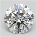 Del inventario de diamantes de laboratorio, 3.01 quilates, Redondo , Color D, claridad VVS2 y certificado GIA
