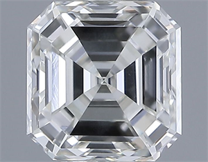 Picture of Natural Diamond 1.04 Carats, Asscher with  Cut, G Color, VS2 Clarity and Certified by IGI
