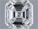 Natural Diamond 1.04 Carats, Asscher with  Cut, G Color, VS2 Clarity and Certified by IGI