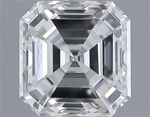 Picture of Natural Diamond 1.04 Carats, Asscher with  Cut, G Color, VS2 Clarity and Certified by IGI