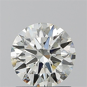 Foto Diamante Natural 1.15 quilates, Redondo , Color J, claridad SI1 y certificado GIA de