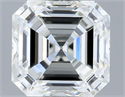Diamante Natural 1.02 quilates, Asscher , Color H, claridad VVS2 y certificado IGI