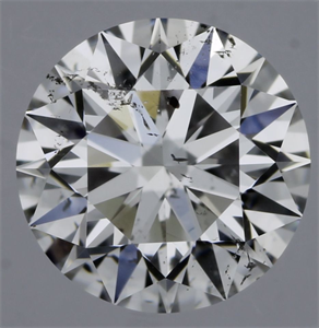 Foto Diamante Natural 0.54 quilates, Redondo , Color E, claridad SI2 y certificado GIA de