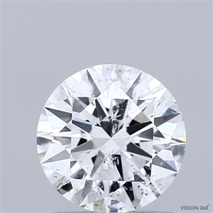 Picture of Natural Diamond 1.20 Carats, Round with Excellent Cut, G Color, I1 Clarity and Certified by GIA