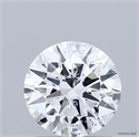 Natural Diamond 1.20 Carats, Round with Excellent Cut, G Color, I1 Clarity and Certified by GIA