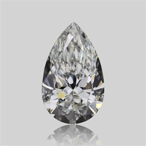 Foto Diamante Natural 0.50 quilates, De pera , Color H, claridad VS1 y certificado GIA de