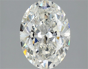 Picture of Natural Diamond 2.01 Carats, Oval with  Cut, I Color, SI1 Clarity and Certified by GIA