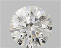 Natural Diamond 0.41 Carats, Round with Excellent Cut, I Color, VVS2 Clarity and Certified by GIA