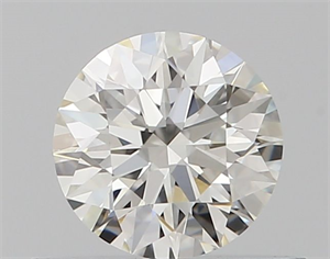 Picture of Natural Diamond 0.41 Carats, Round with Excellent Cut, I Color, VVS2 Clarity and Certified by GIA
